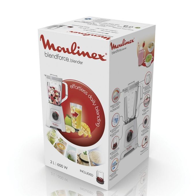 Mixeur Blender Moulinex - LM423125 - 2 Litres - 600W