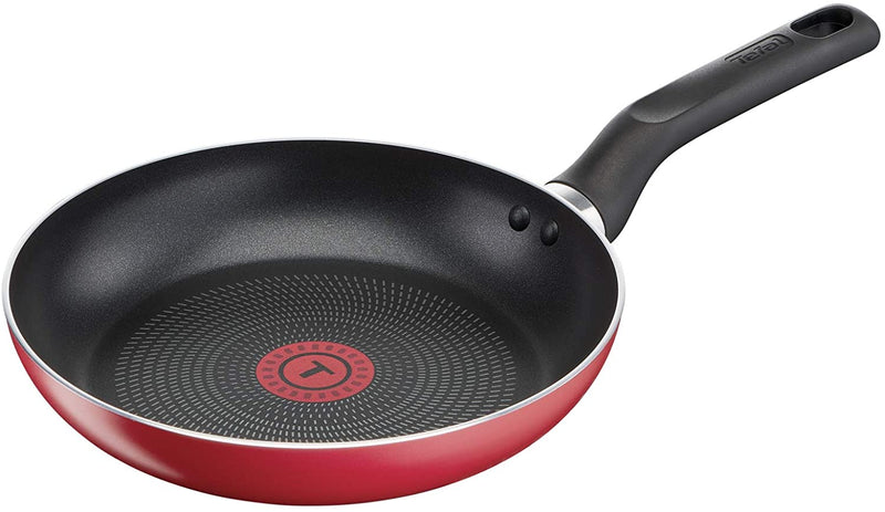 Tefal Super Cook Kit de cuisson antiadhésif avec thermo-spot 9 pièces, rouge, aluminium, B243S986