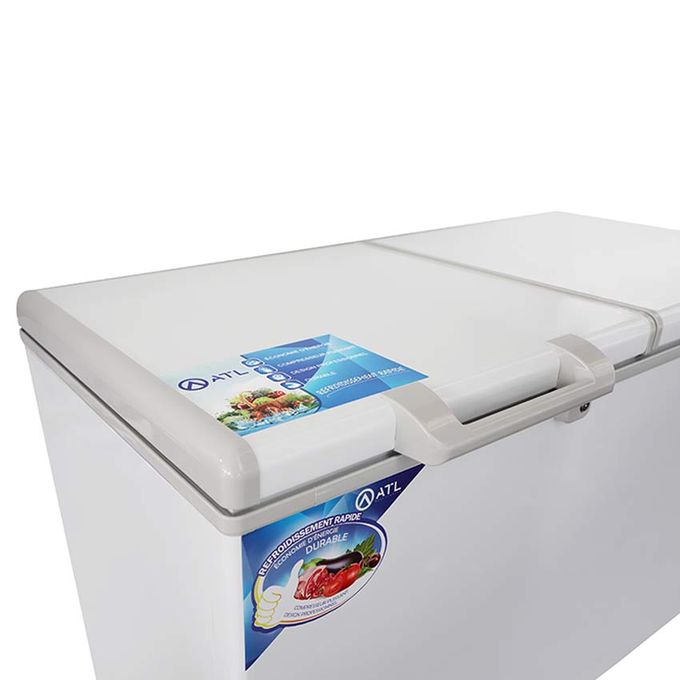 ATL CONGELATEUR HORIZONTAL - BD-650L -2 PORTES - 650 L – BLANC - 12 MOIS DE GARANTIE