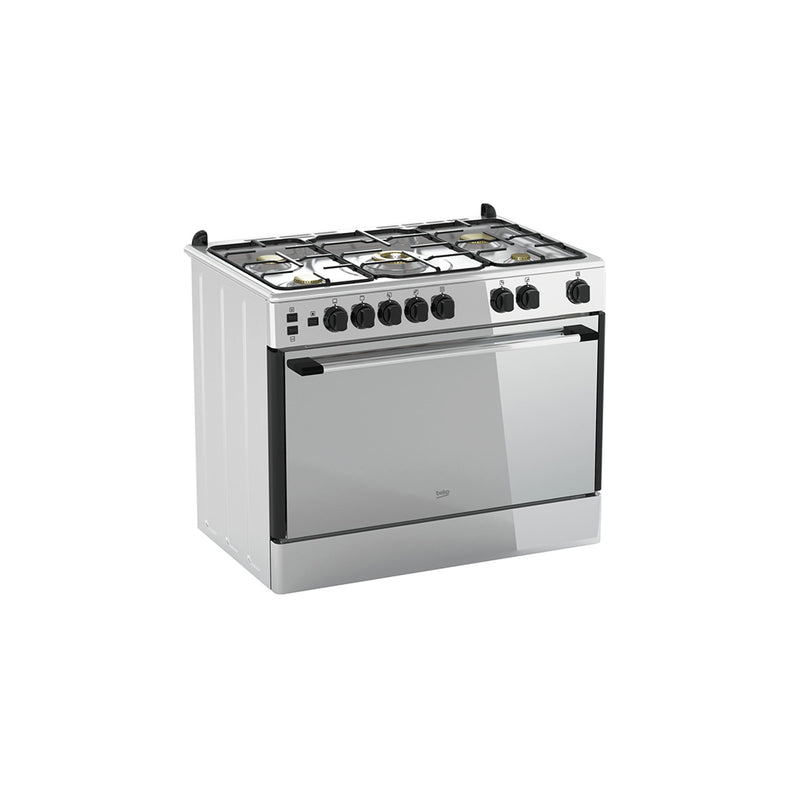 BEKO GAZINIÈRE 5 FEUX – BEKO_GG15117CXYV