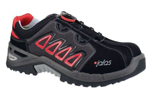 Chaussure de sécurité Modèle Jalas Basse Noir/Rouge S3 REF 9548