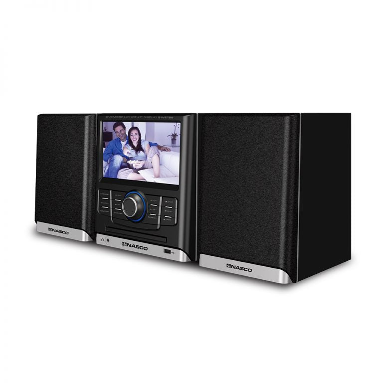 NASCO CHAÎNE HI-FI – 40 W – HIFI_SN-S766 (ECRAN 9")