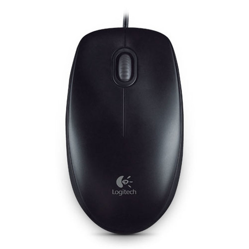 Logitech B100 Optical USB Mouse (Noir)