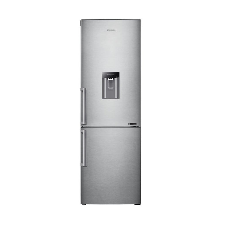 SAMSUNG RÉFRIGÉRATEUR INOX COMBINÉ 330 LITRES -AVEC DISTRIBUTEUR D’EAU- RB30J3700SA/EF