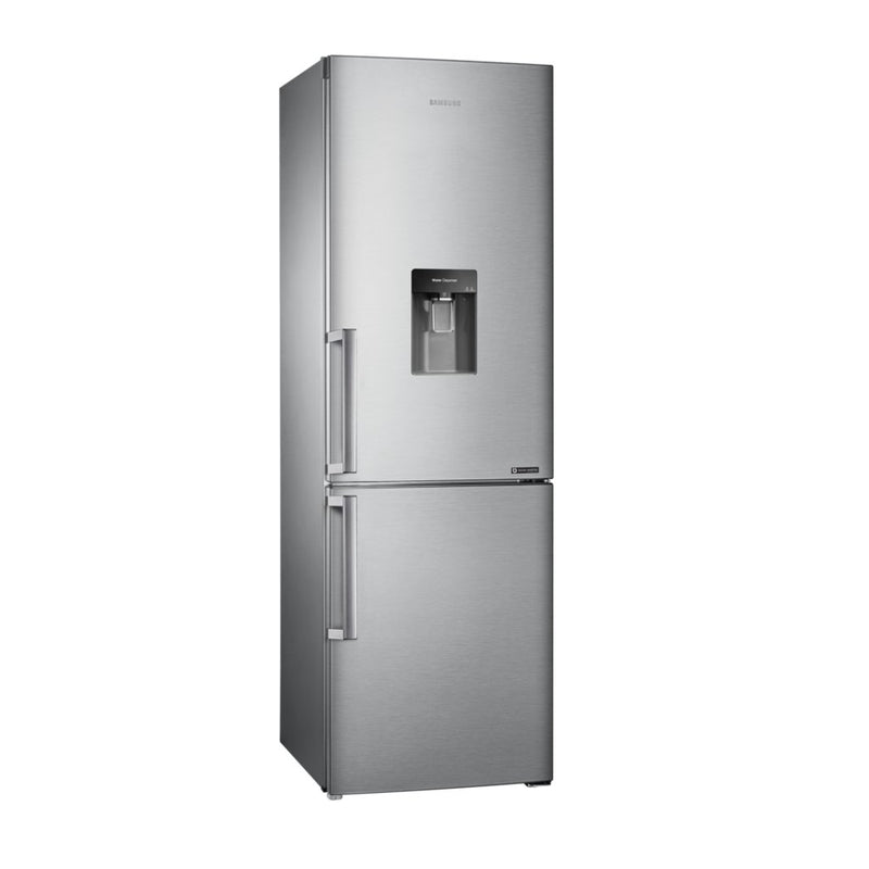 SAMSUNG RÉFRIGÉRATEUR INOX COMBINÉ 330 LITRES -AVEC DISTRIBUTEUR D’EAU- RB30J3700SA/EF