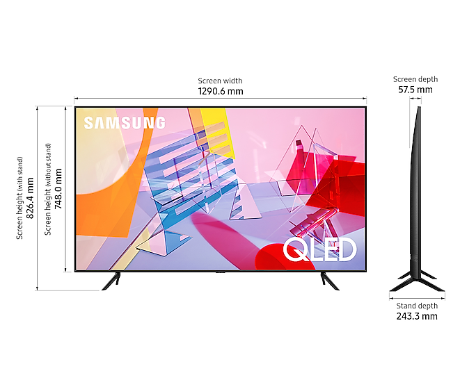 58" Q60 Series QLED Smart 4K TV - QA58Q60TAUXLY