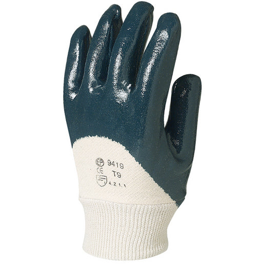 GANT NITRILE BLEU DOS AERE T10 REF 9420