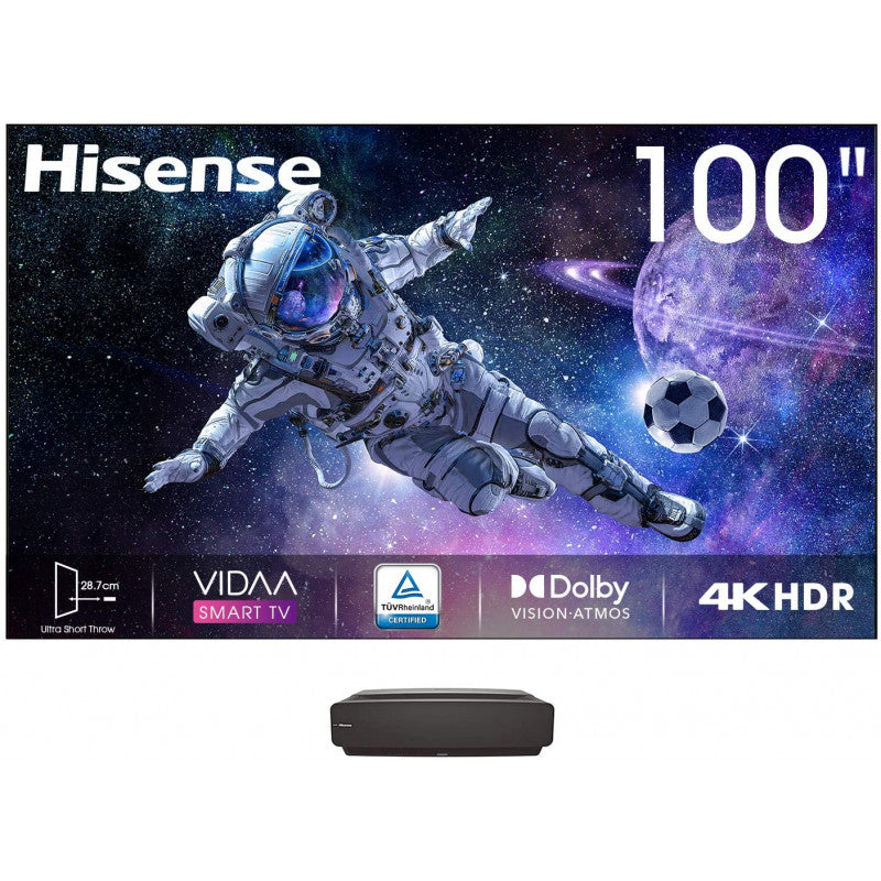 HISENSE TV LASER SMART 100″ 4K UHD – F100W-100L5